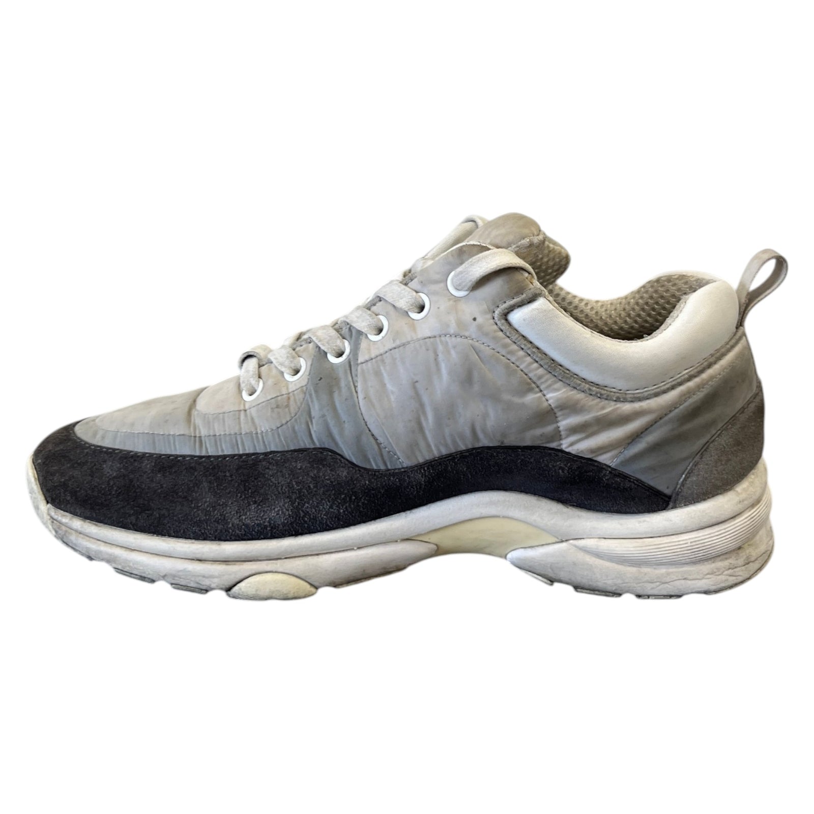 Women's CC Logo Low Trainers Grey Size UK 4 / EU 37 - Photo 2