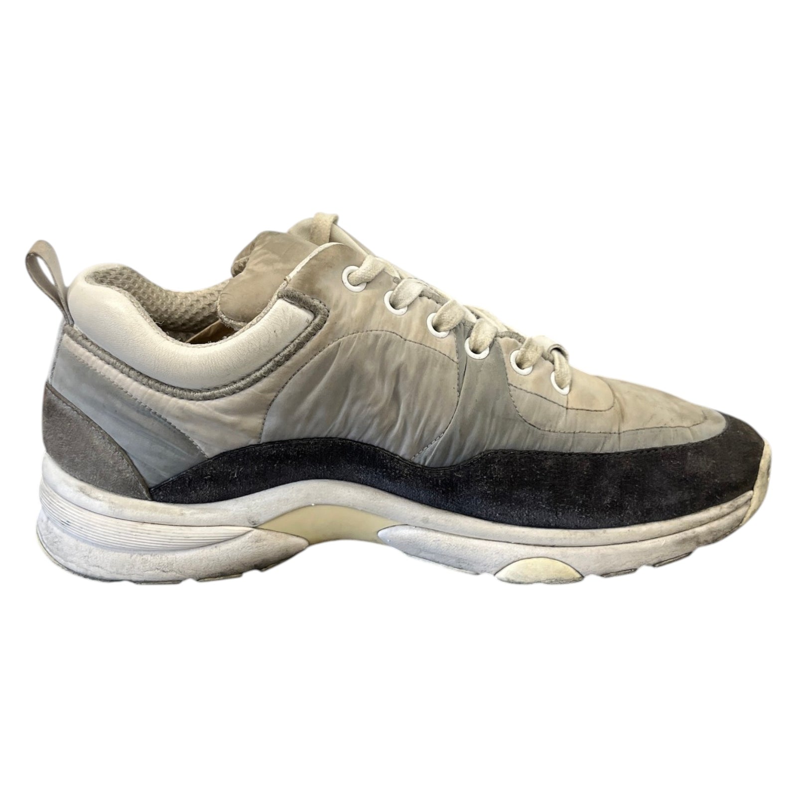 Women's CC Logo Low Trainers Grey Size UK 4 / EU 37 - Photo 4