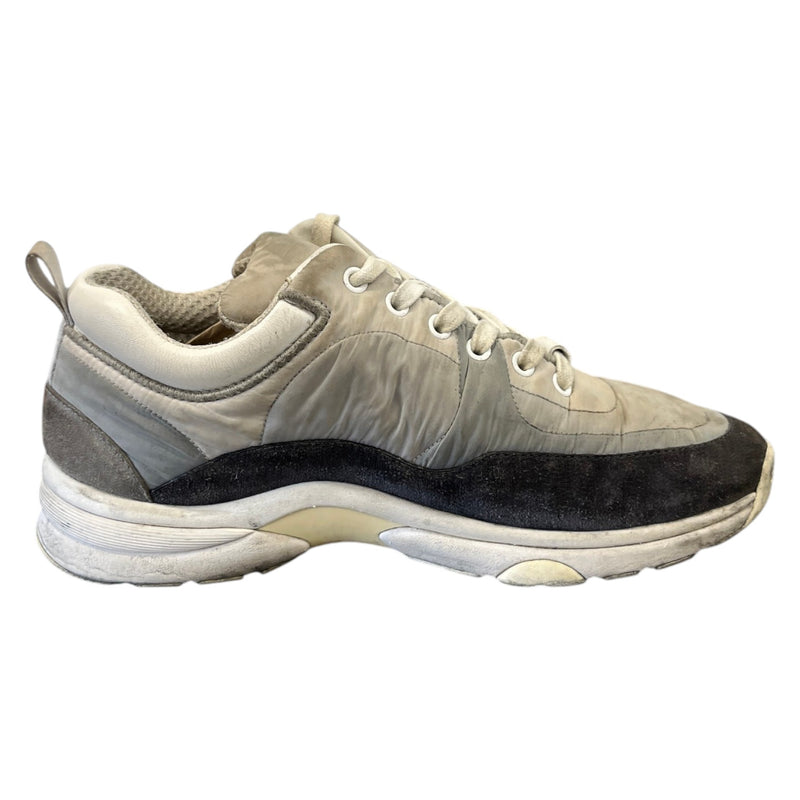 Women's CC Logo Low Trainers Grey Size UK 4 / EU 37