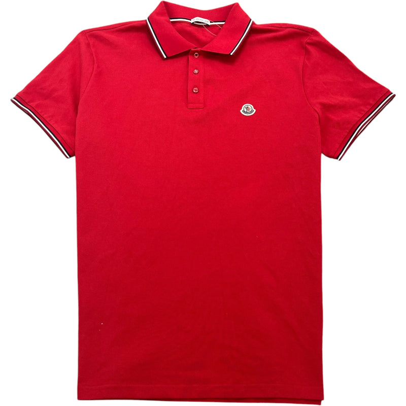 Men's Maglia Polo Shirt Red Size 3XL