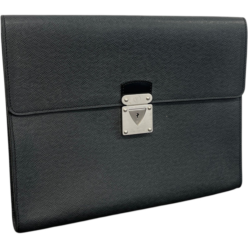 Men's Robusto Briefcase Bag Black