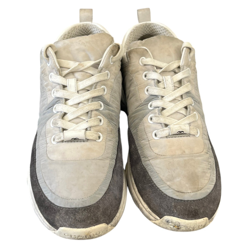 Women's CC Logo Low Trainers Grey Size UK 4 / EU 37