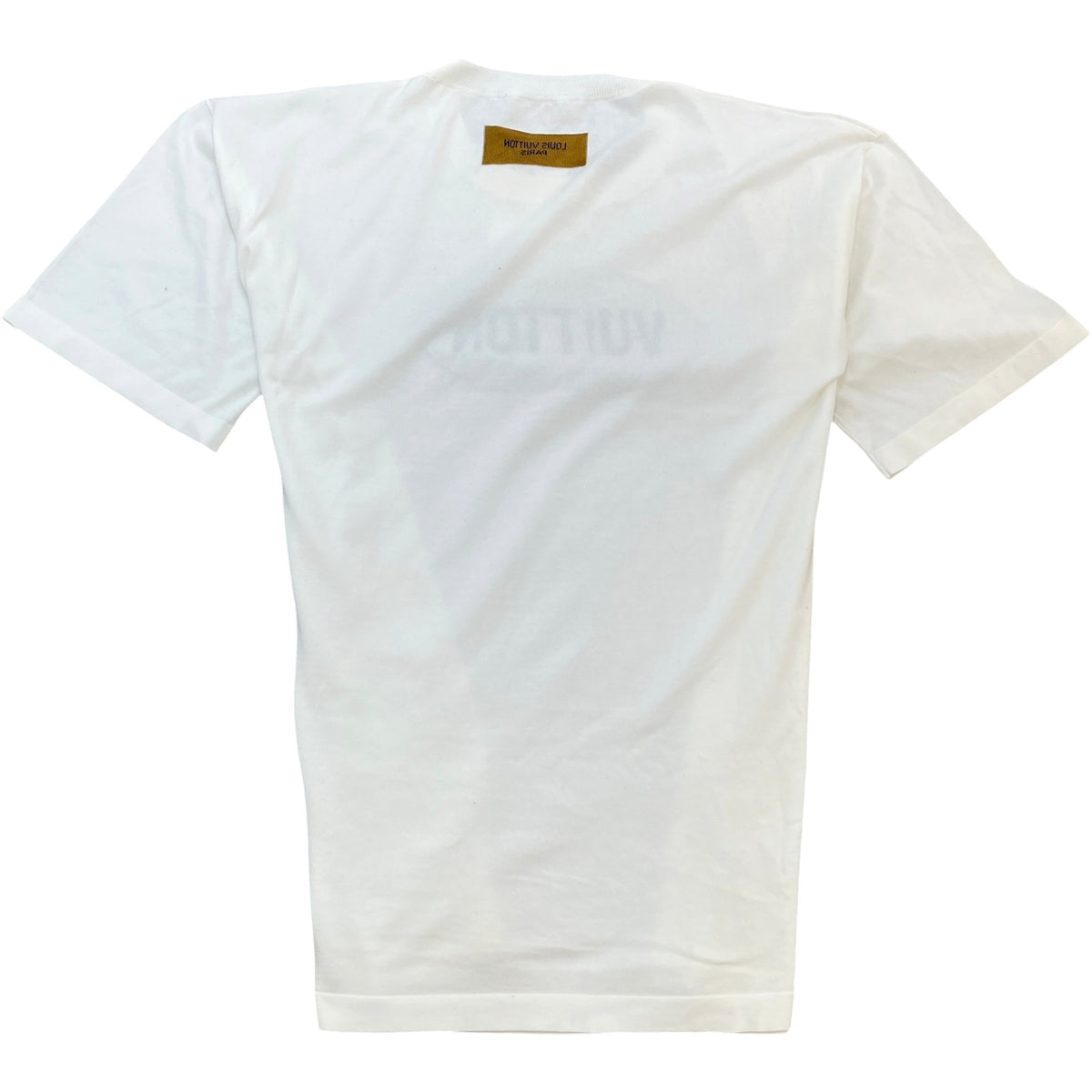 Men's Logo Print T-Shirt White Size XL - Photo 2