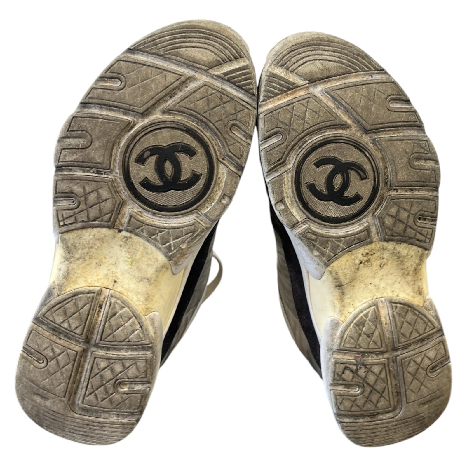 Women's CC Logo Low Trainers Grey Size UK 4 / EU 37 - Photo 11