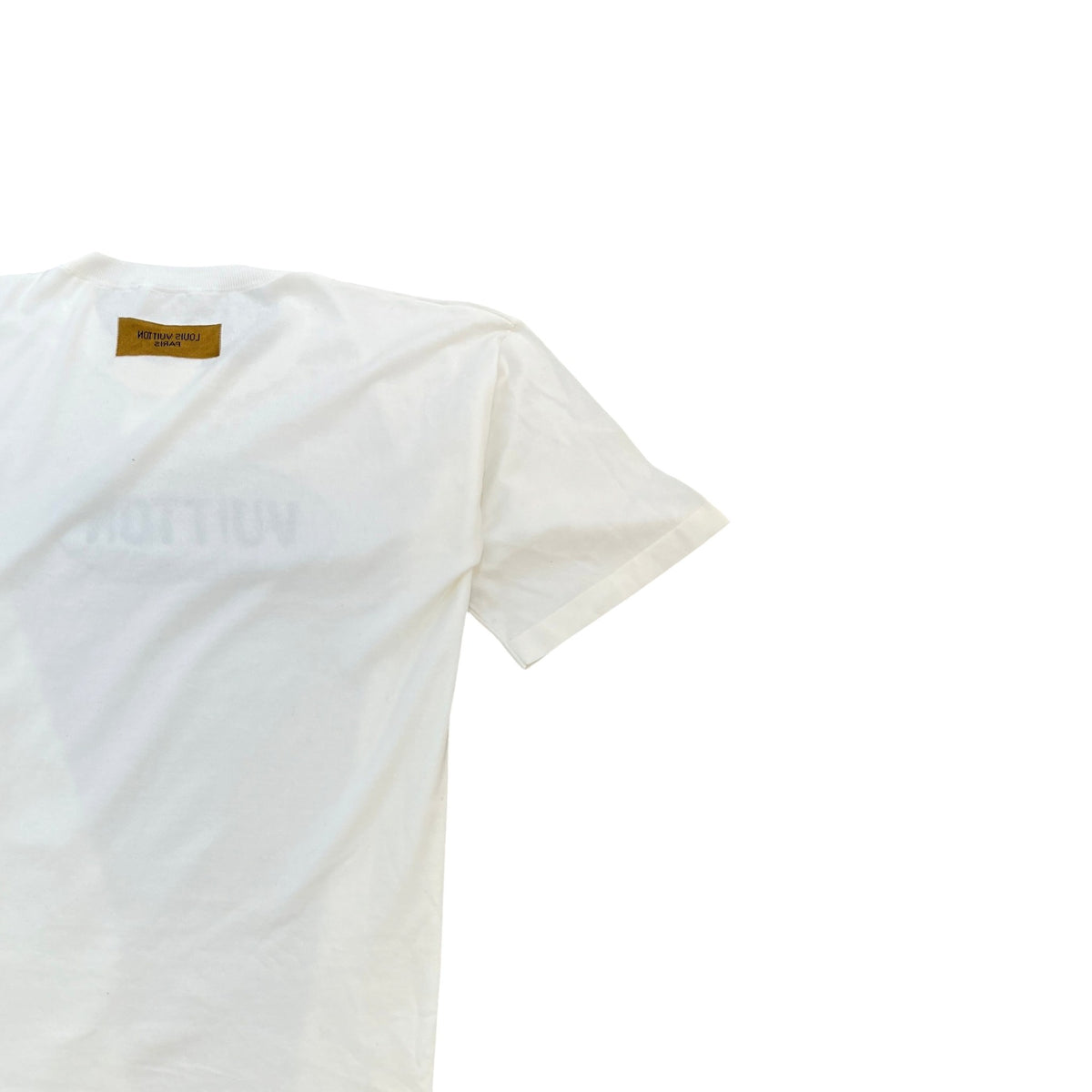 Men's Logo Print T-Shirt White Size XL - Photo 4