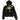 Men's Star Sprayed Hoodie Black Size S