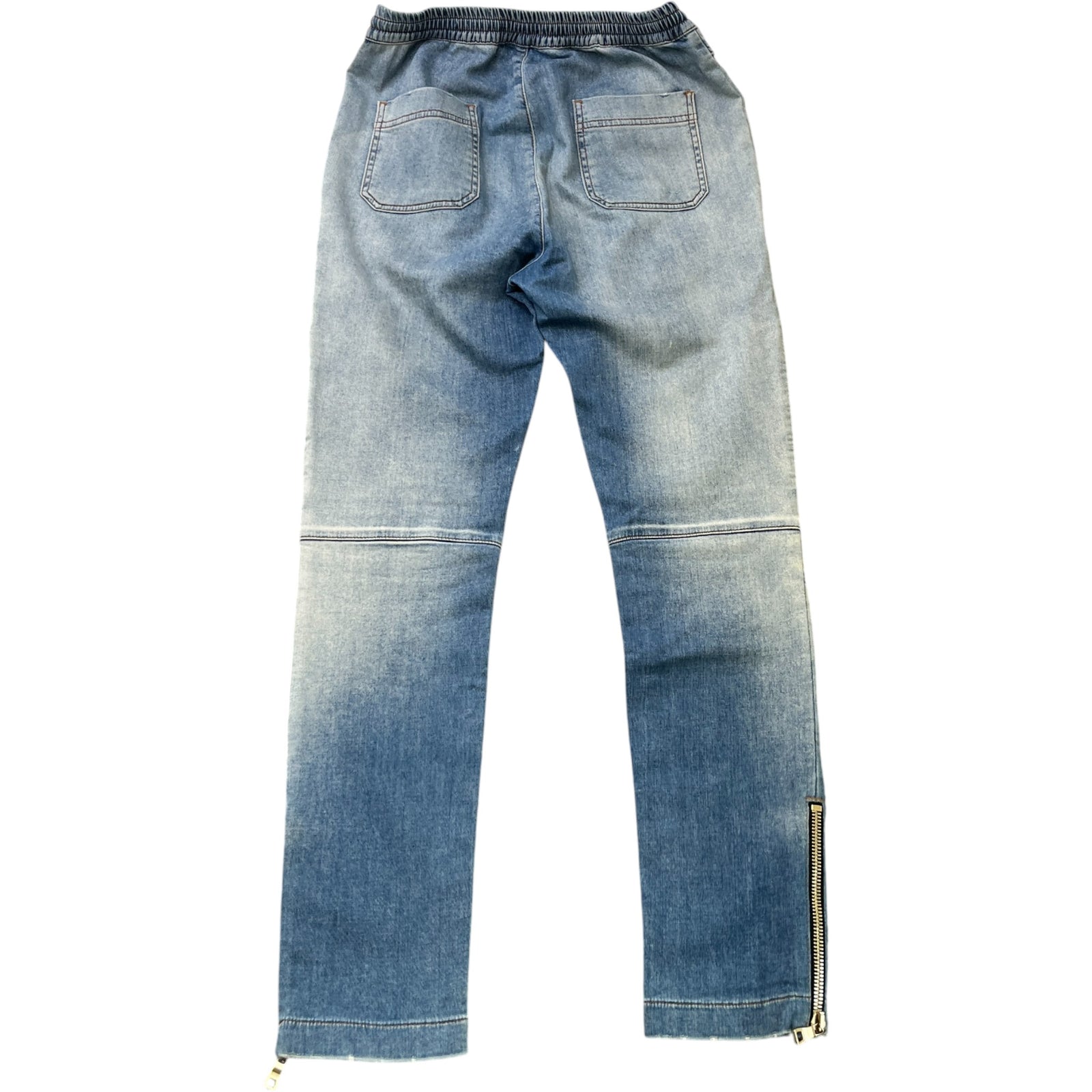 Men's Biker Joggers Blue Size S - Photo 2