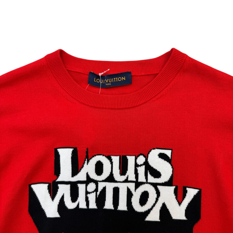 Men's Graphic Logo T-Shirt Red Size M