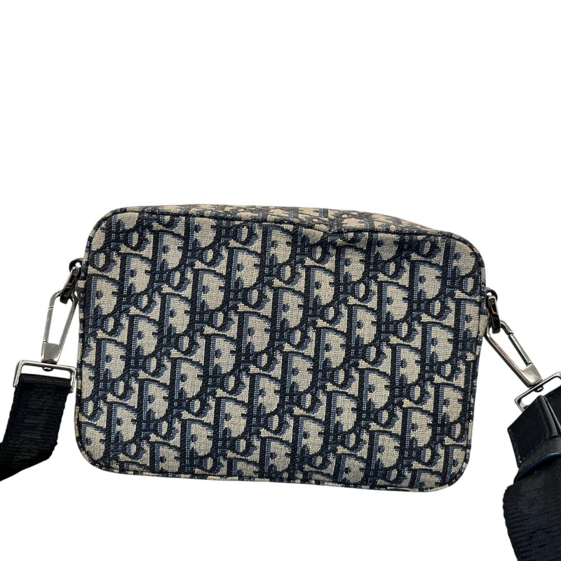Men's Safari Oblique Messenger Bag Navy
