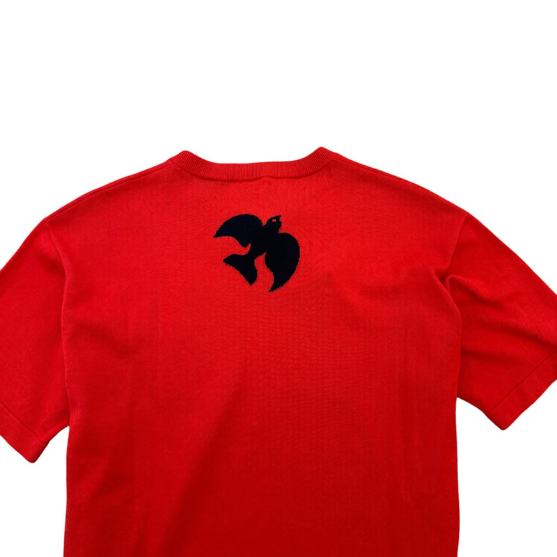 Men's Graphic Logo T-Shirt Red Size M