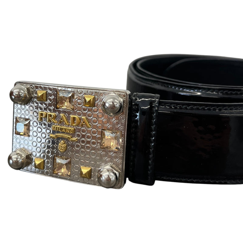 Women's FW07 Jewel Studded Belt Black Size W38