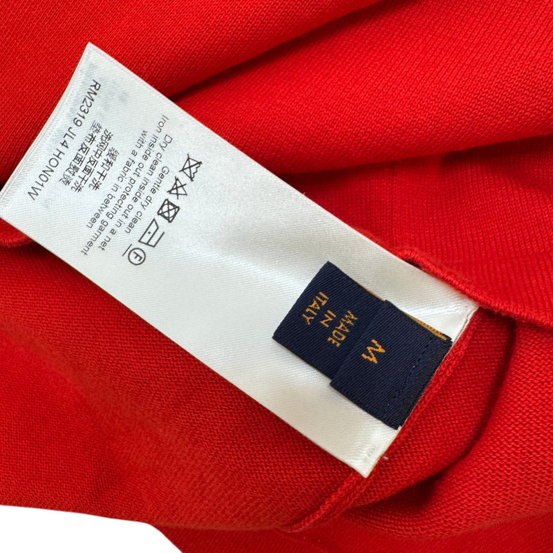 Men's Graphic Logo T-Shirt Red Size M