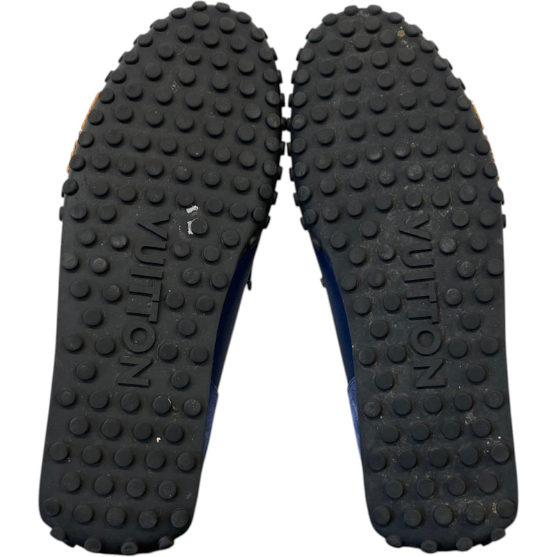 Men's Lv Racer Moccasins Loafers Navy Size EU 42 / UK 8