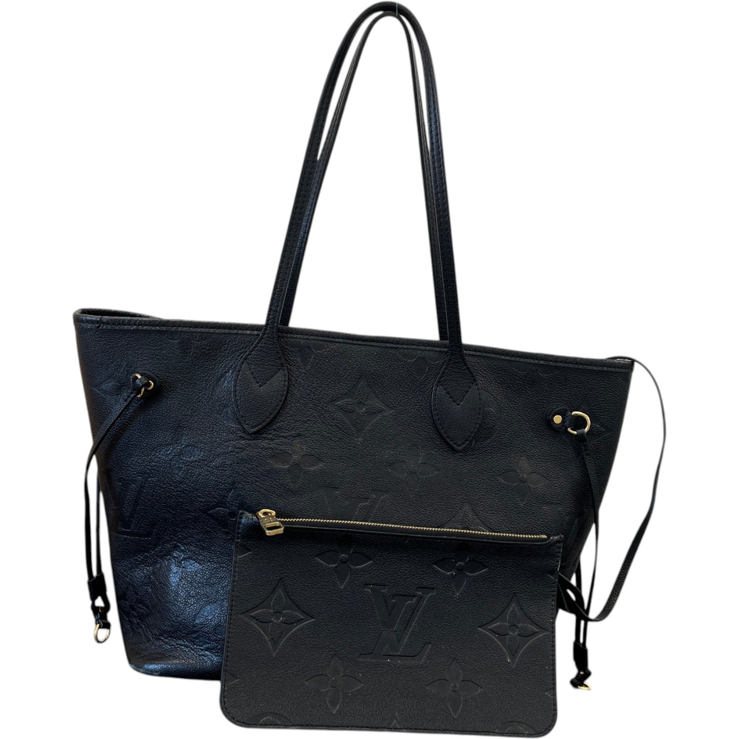 Women's Empreinte Leather Neverfull Mm Bag Black - Photo 1