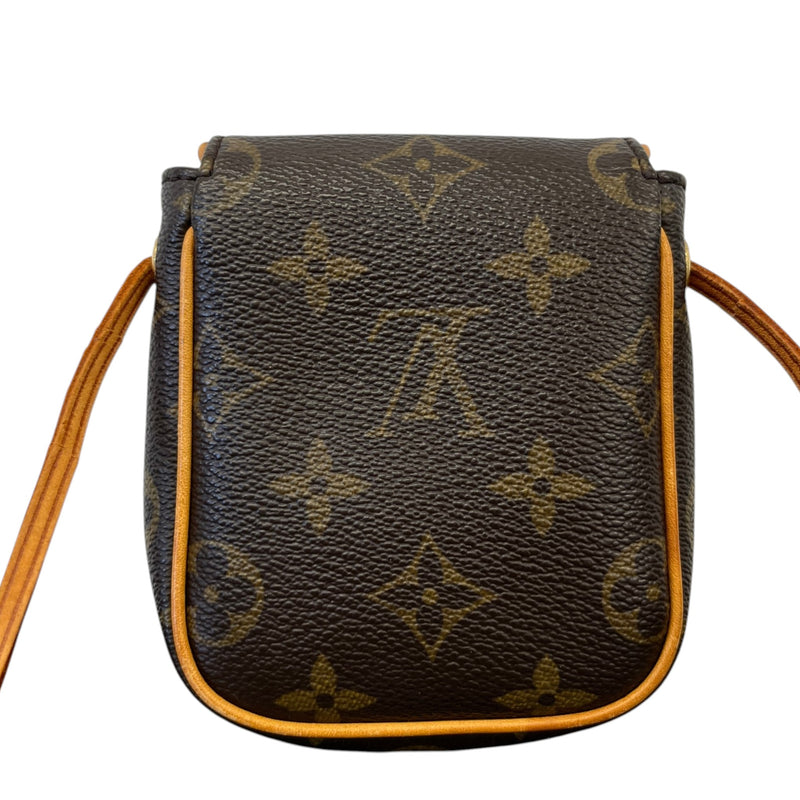 Women's Monogram Pochette Cancun Crossbody Bag Brown