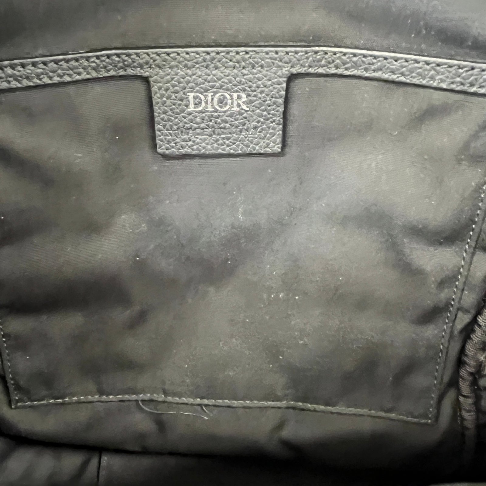 Men's Jacquard Rider Sling Bag Black - Photo 9