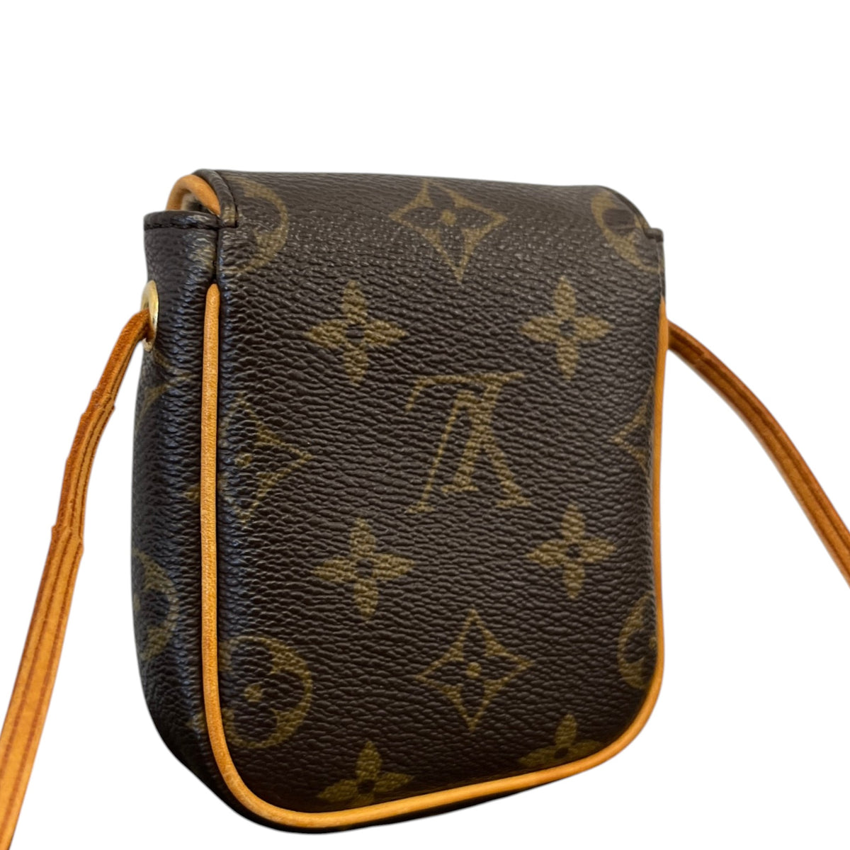 Women's Monogram Pochette Cancun Crossbody Bag Brown - Photo 8