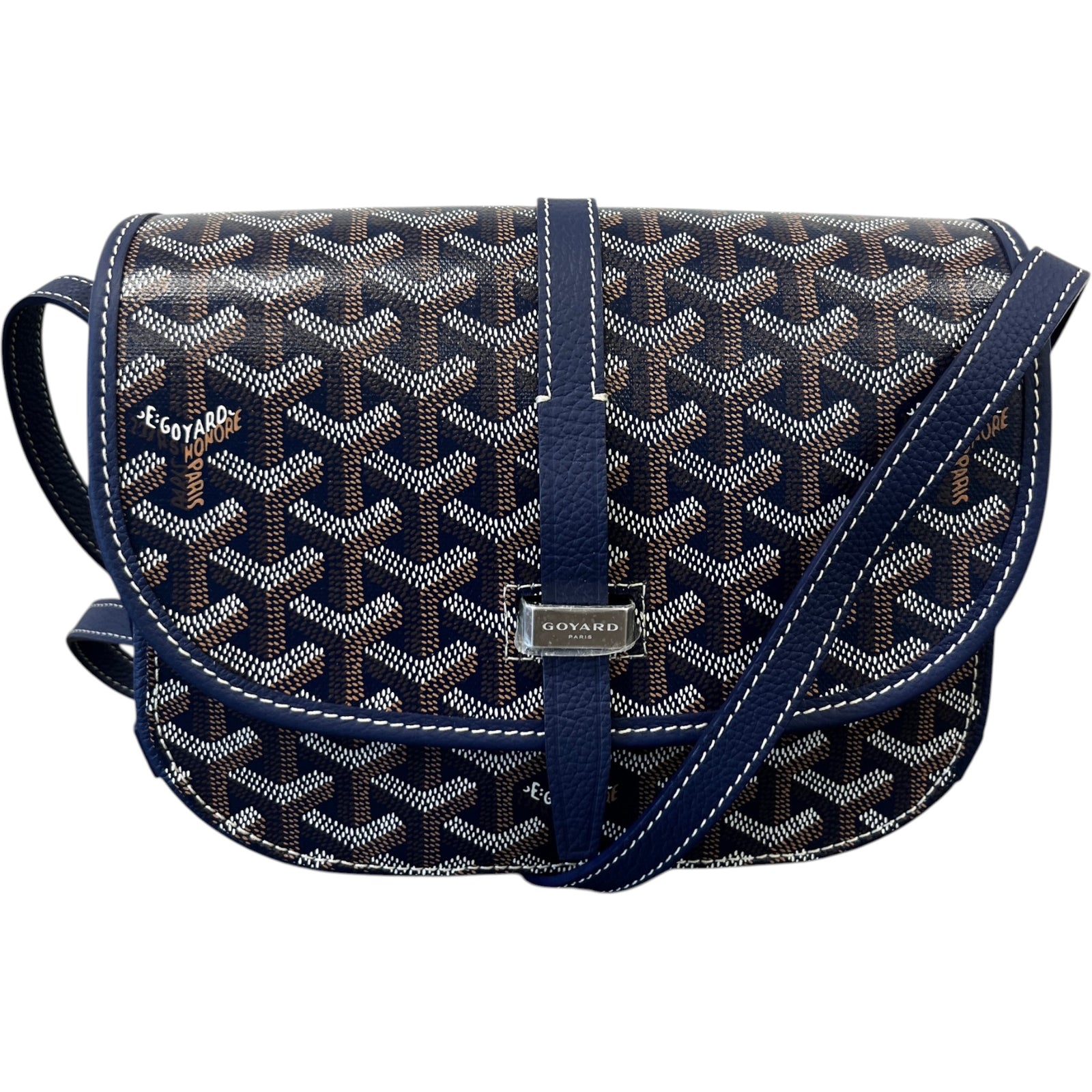 Men's Belvedere Pm Messenger Bag Blue - Photo 1