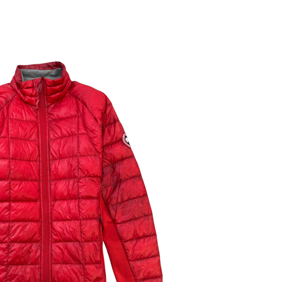Men's Hybridge Lite Down Jacket Red Size M - Photo 3