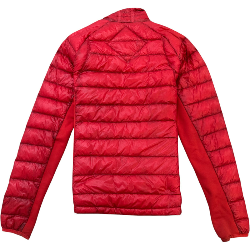 Men's Hybridge Lite Down Jacket Red Size M