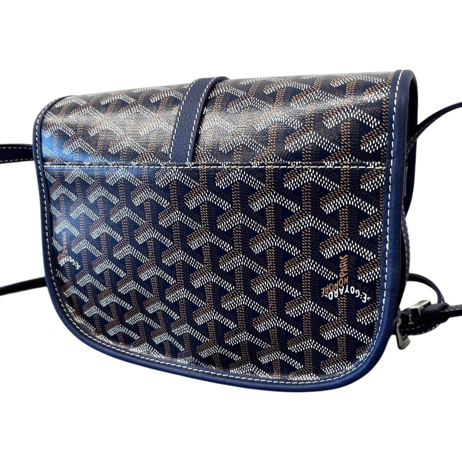 Men's Belvedere Pm Messenger Bag Blue - Photo 9
