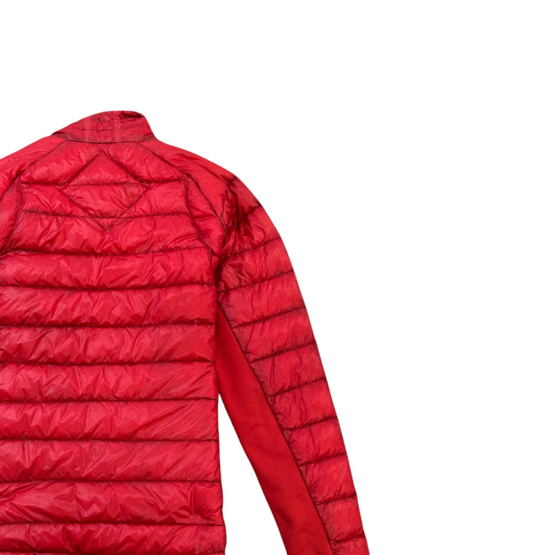 Men's Hybridge Lite Down Jacket Red Size M