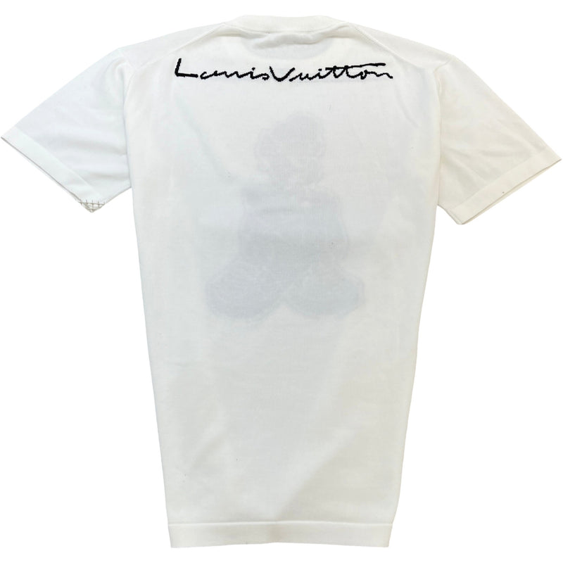 Men's Cartoon Graphic T-Shirt White Size XL