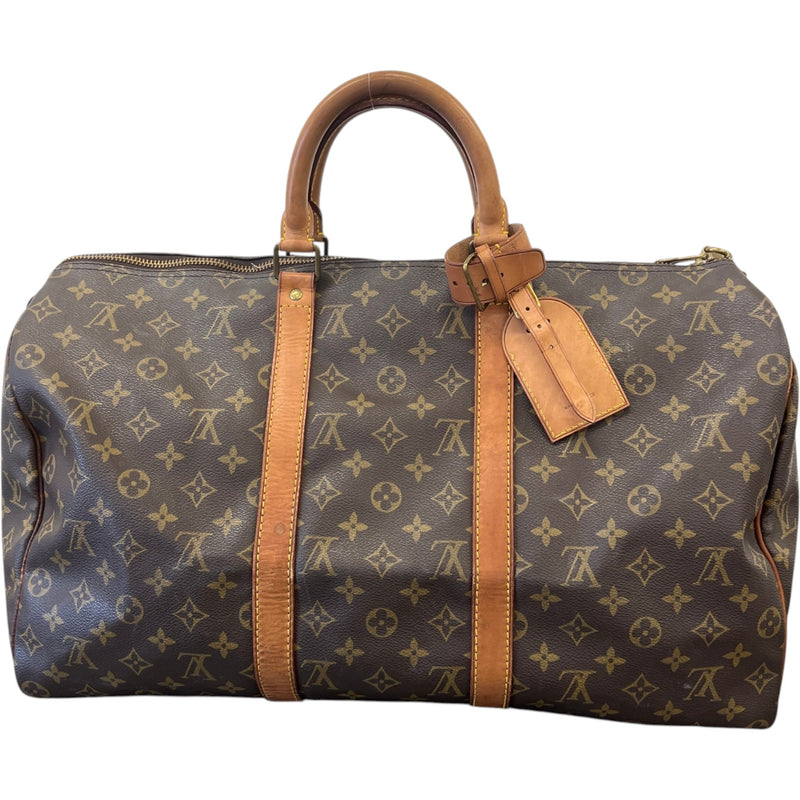 Women's Monogram Keepall Bag Brown