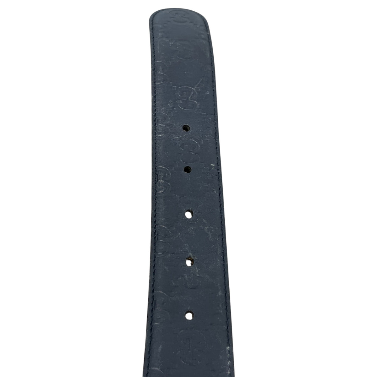 Men's Interlocking G Belt Black Size 32" - Photo 7