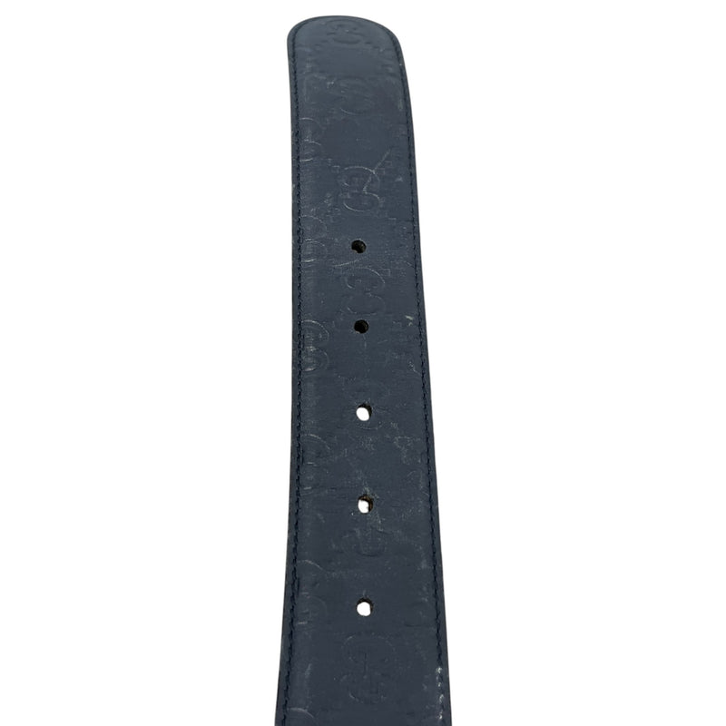 Men's Interlocking G Belt Black Size 32"