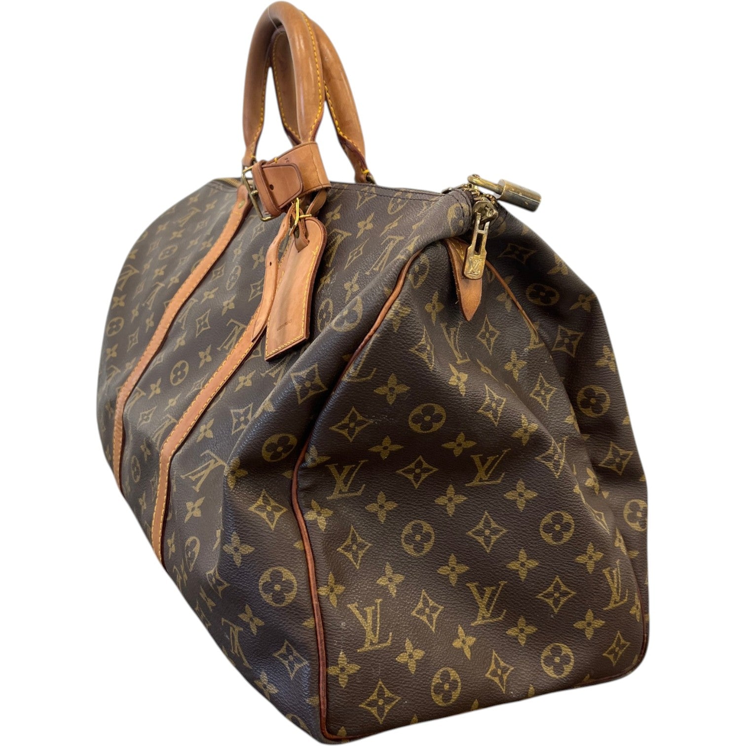 Women's Monogram Keepall Bag Brown - Photo 4