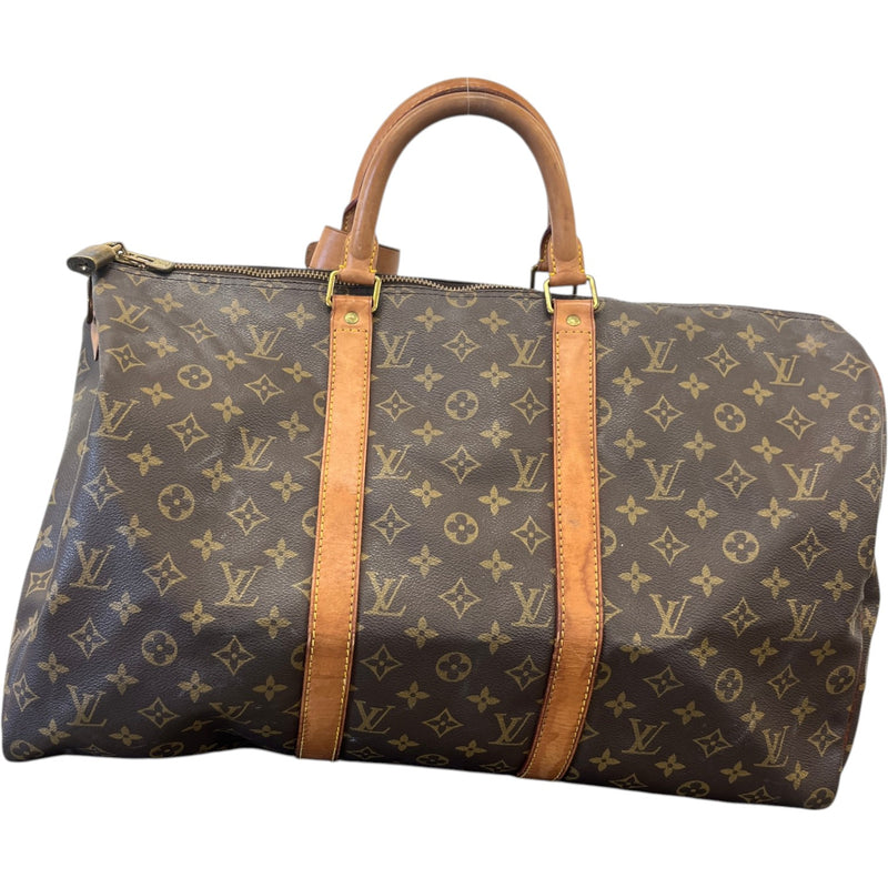 Women's Monogram Keepall Bag Brown