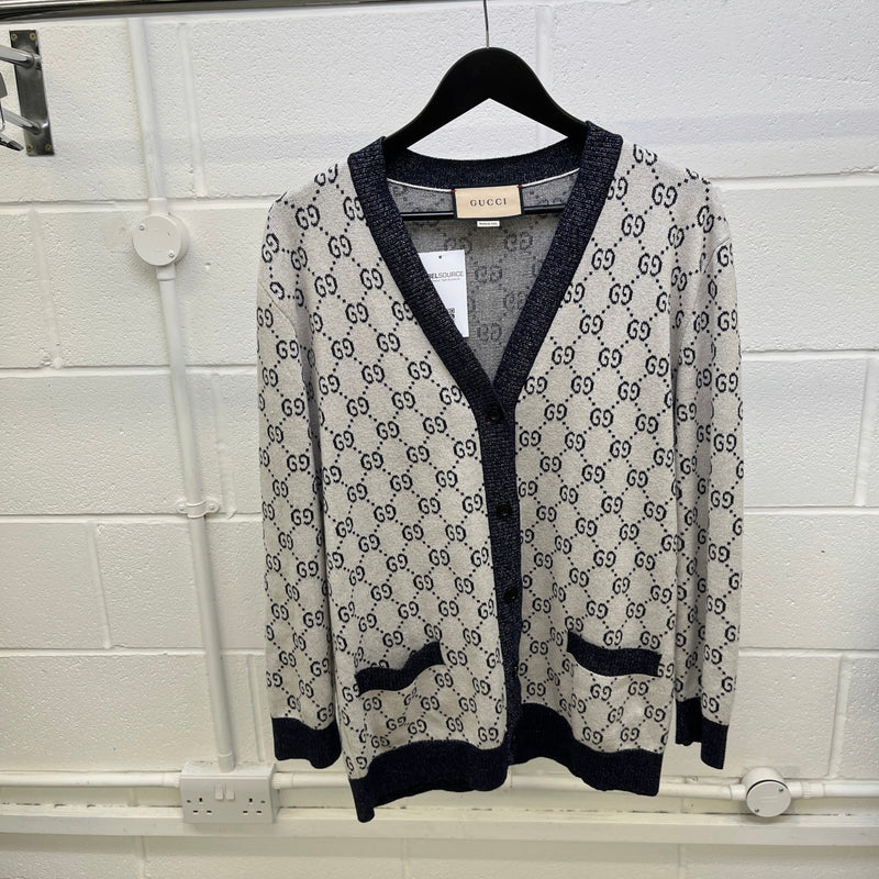 Women's GG Supreme Cardigan White Size M / UK 10