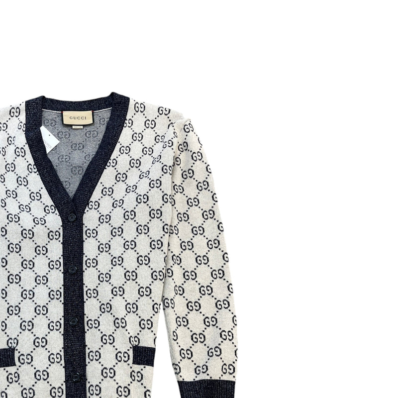 Women's GG Supreme Cardigan White Size M / UK 10