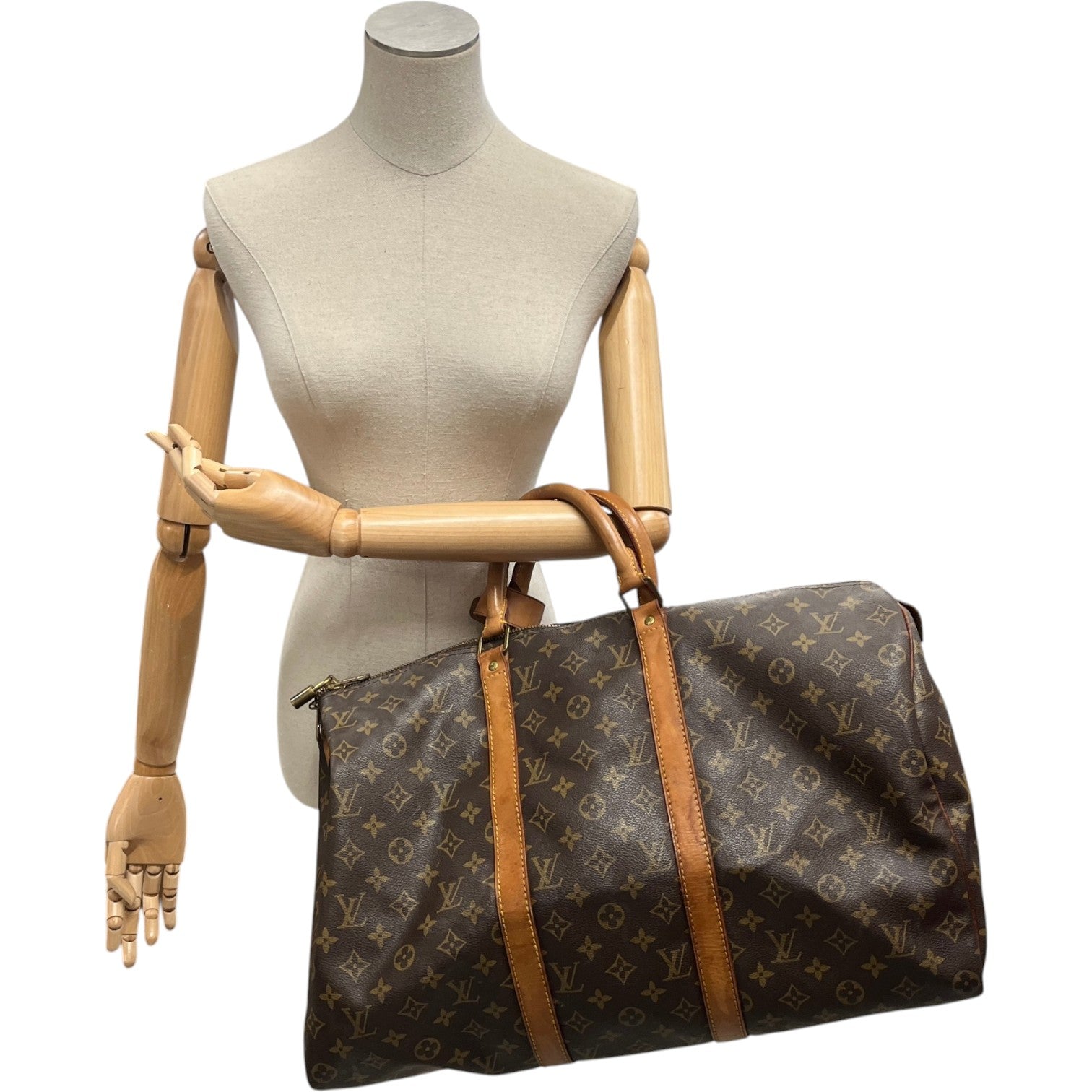 Women's Monogram Keepall Bag Brown - Photo 2
