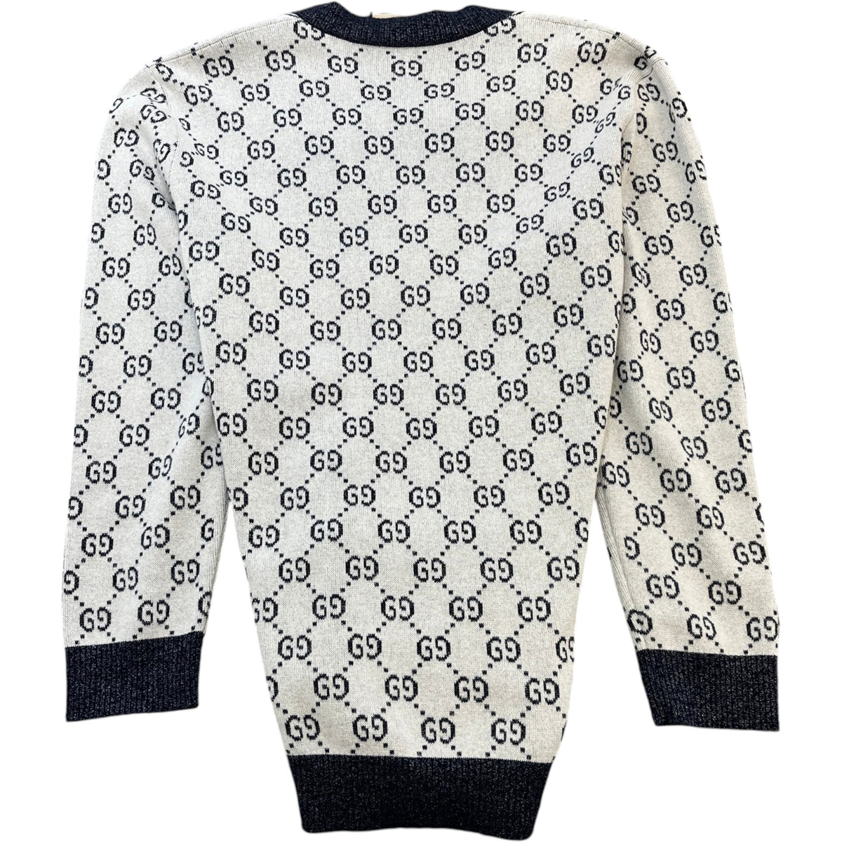 Women's GG Supreme Cardigan White Size M / UK 10 - Photo 2