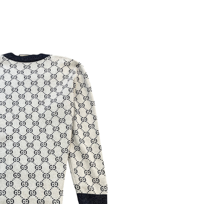 Women's GG Supreme Cardigan White Size M / UK 10