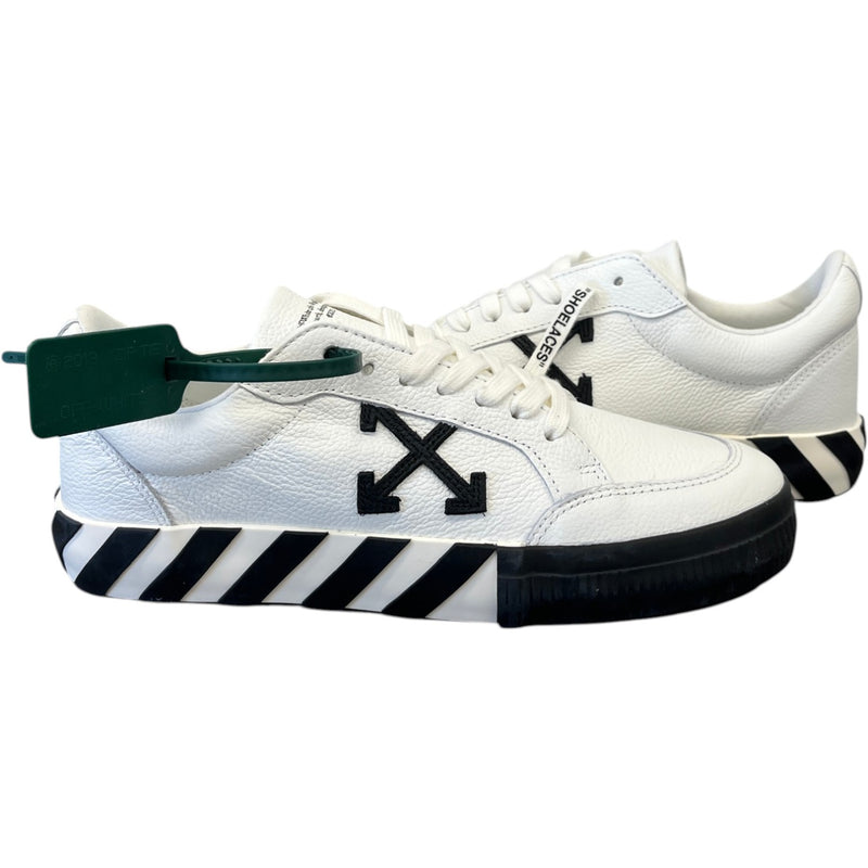 Men's Vulcanised Low Trainers White Size EU 40 / UK 6