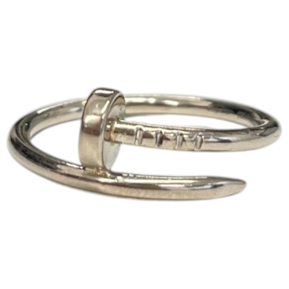 Women's Juste un Clou Ring Silver Size P - Photo 1