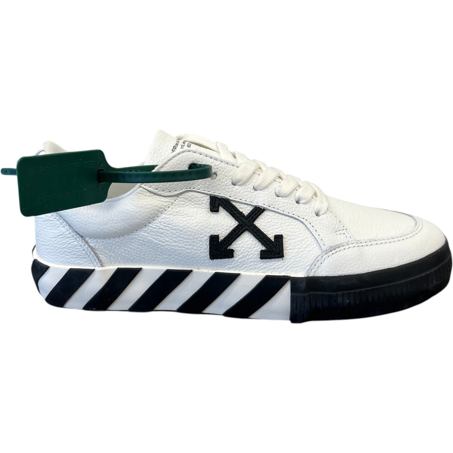 Men's Vulcanised Low Trainers White Size EU 40 / UK 6 - Photo 1