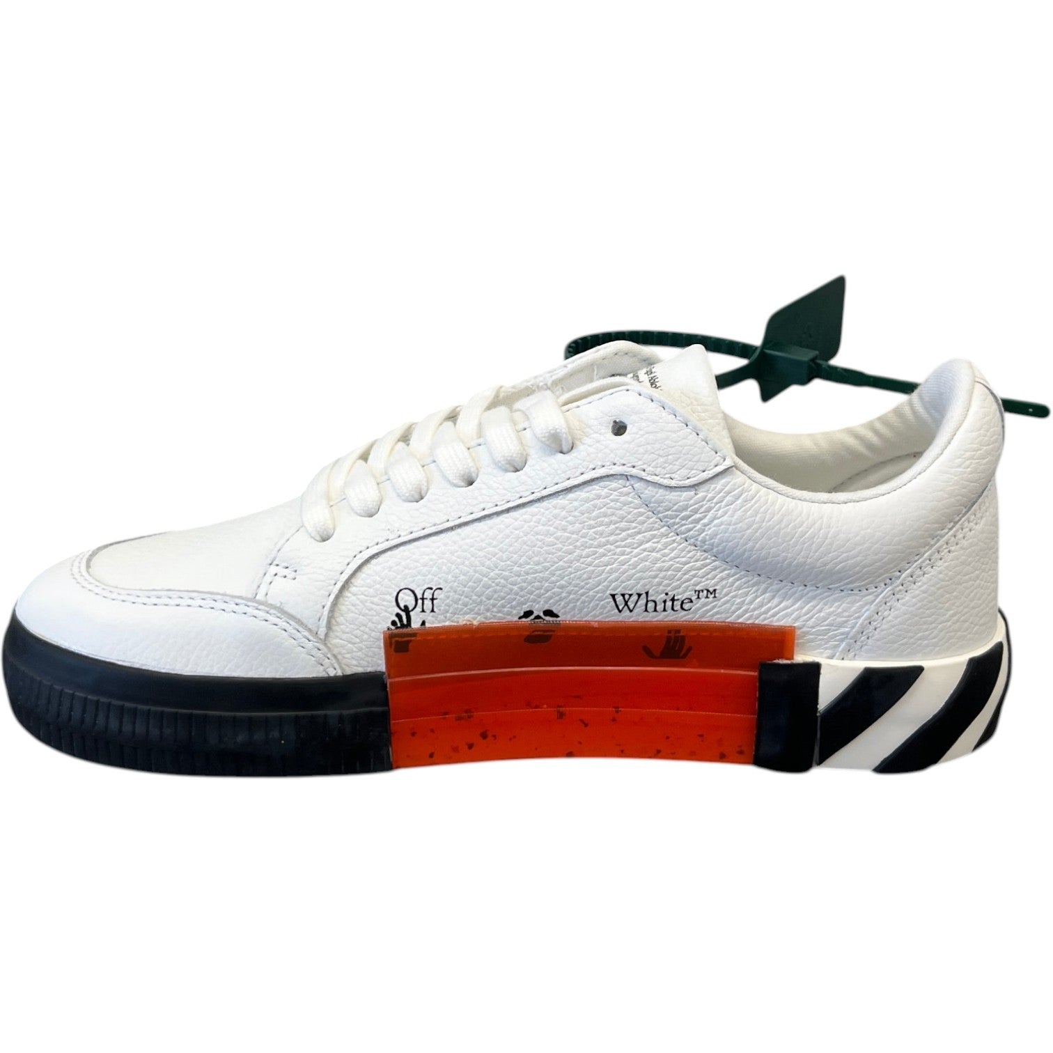 Men's Vulcanised Low Trainers White Size EU 40 / UK 6 - Photo 3