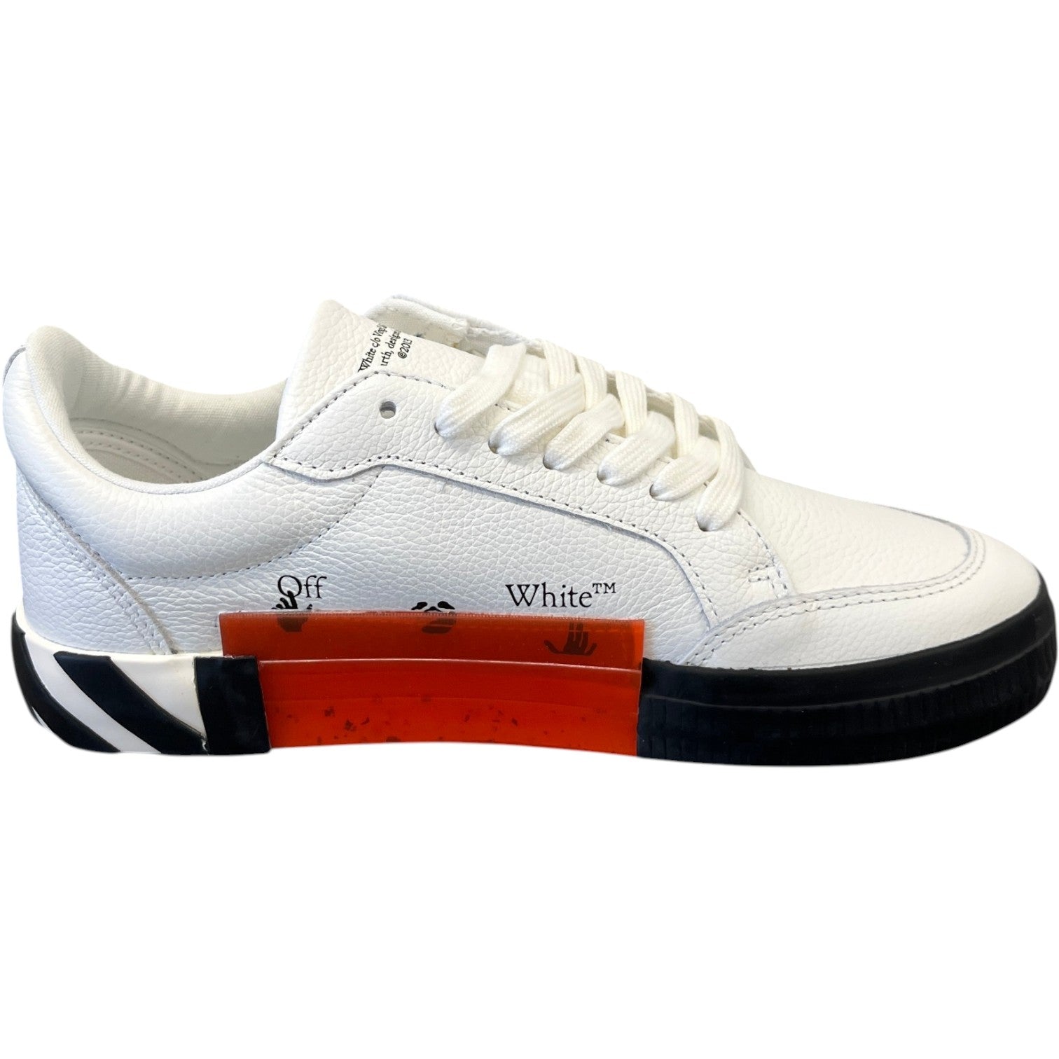 Men's Vulcanised Low Trainers White Size EU 40 / UK 6 - Photo 4