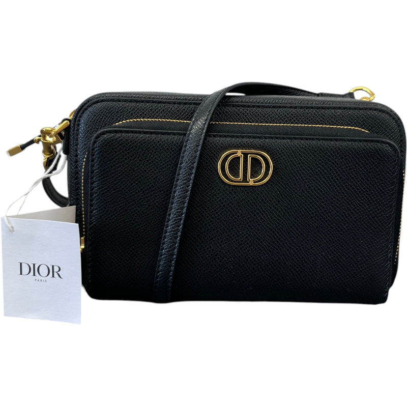 Women's Caro Double Pouch Bag Black