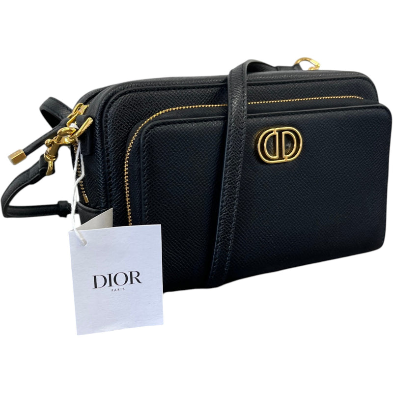 Women's Caro Double Pouch Bag Black