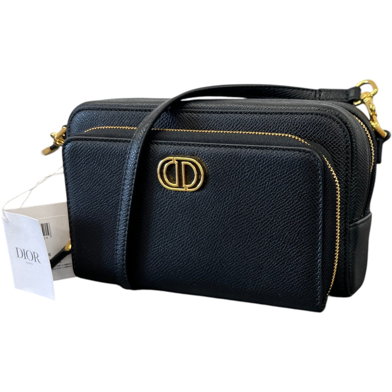 Women's Caro Double Pouch Bag Black - Photo 5