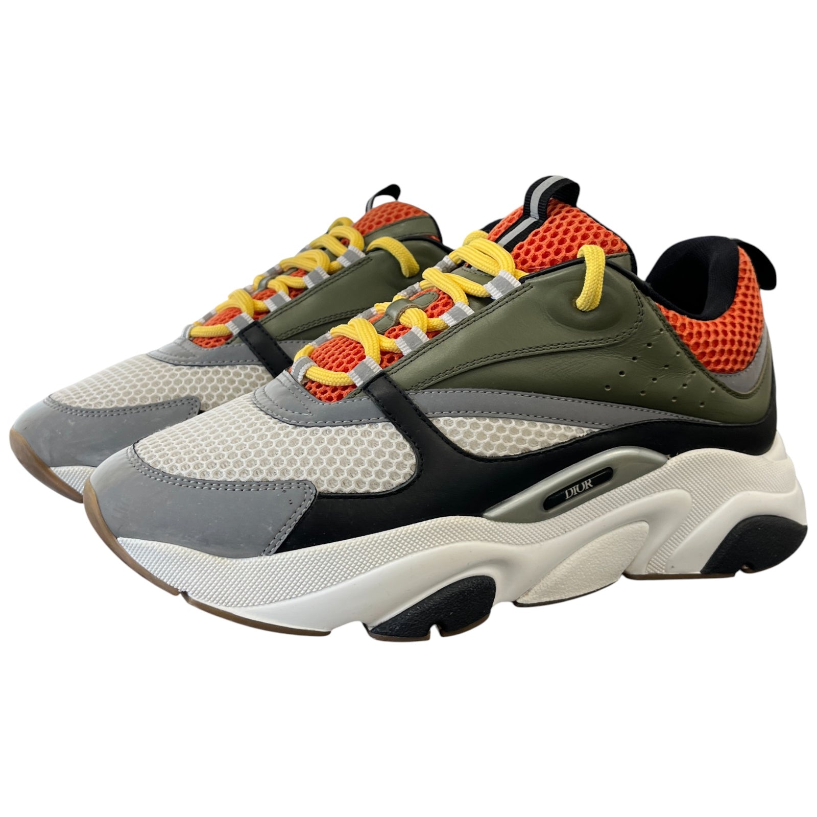 Men's B22 Low Trainers Khaki Size EU 42 / UK 8 - Photo 8
