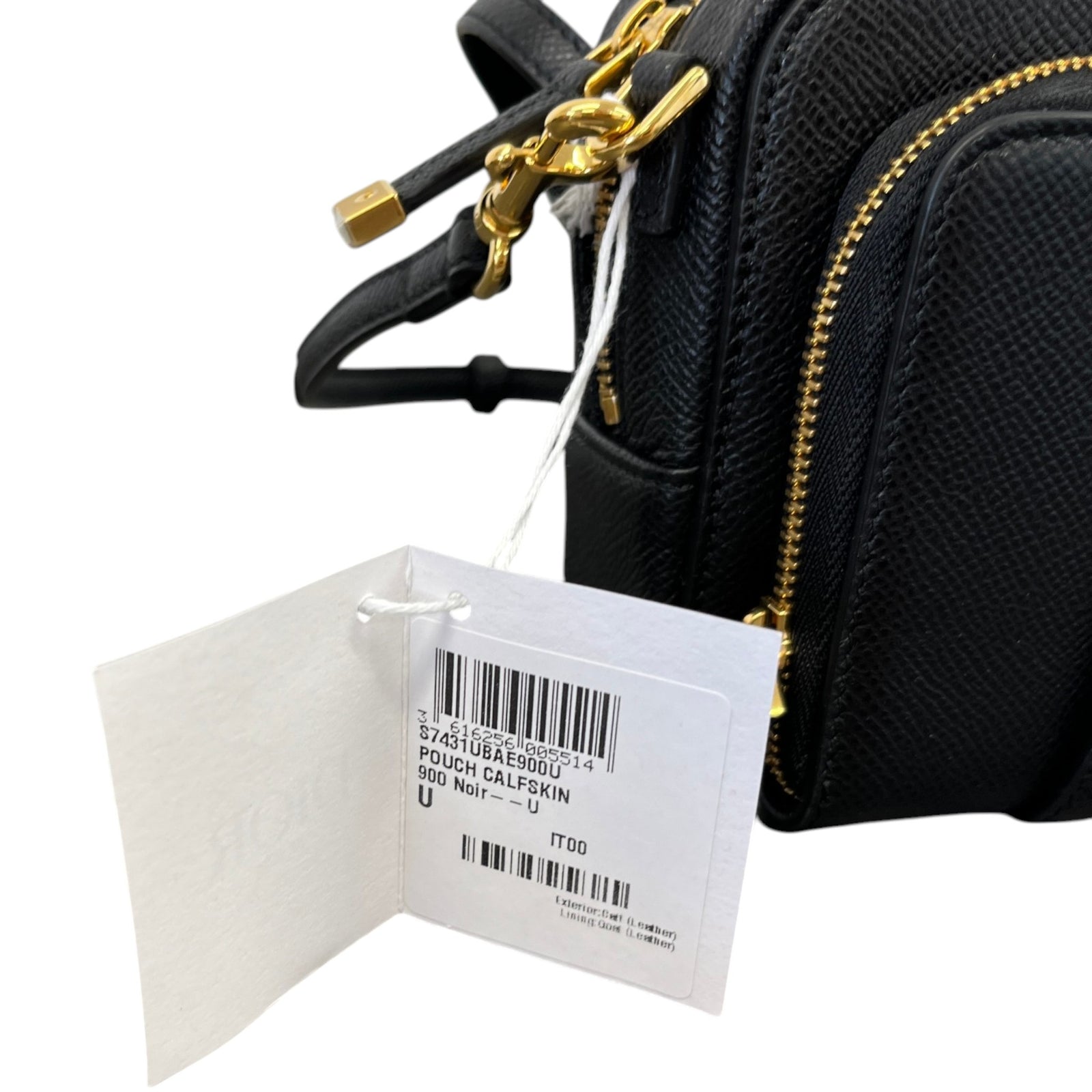 Women's Caro Double Pouch Bag Black - Photo 11