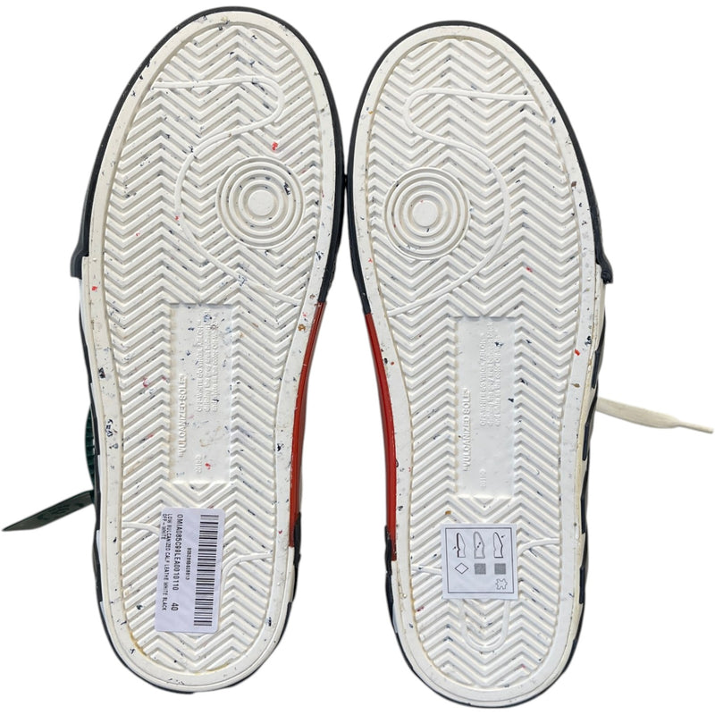 Men's Vulcanised Low Trainers White Size EU 40 / UK 6