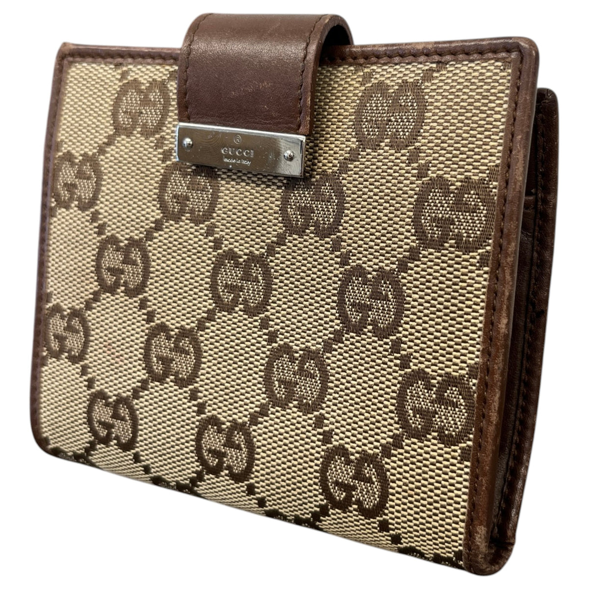 Women's GG Supreme Wallet Beige - Photo 4