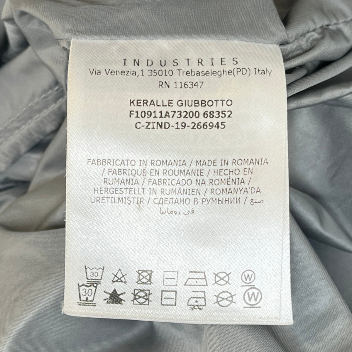 Men's Keralle Windbreaker Grey Size 3 / L - Photo 6